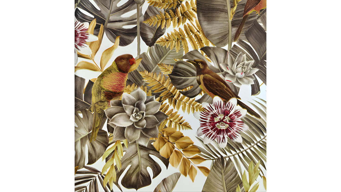 Tropical Luxe Botanical Wallpaper