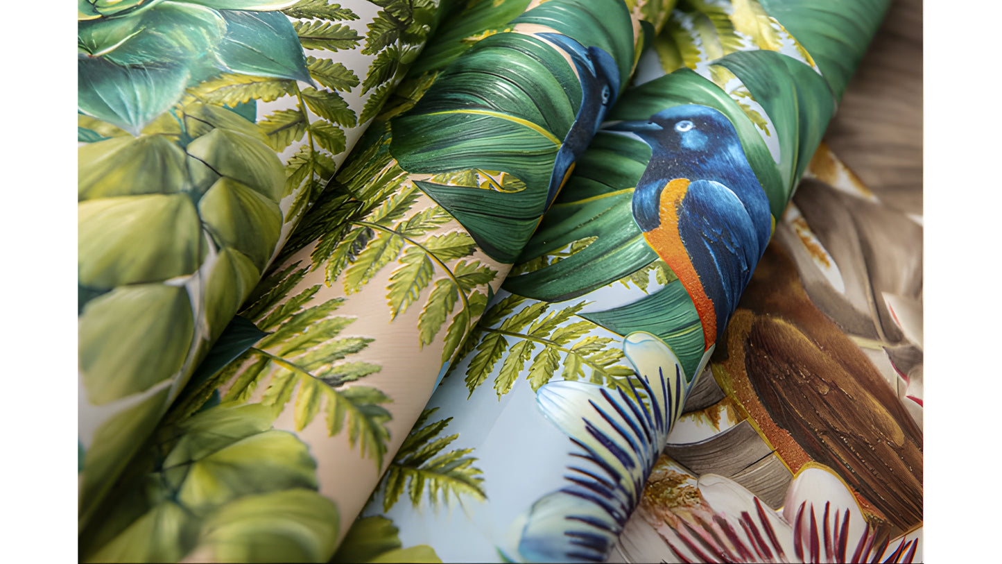 Tropical Luxe Botanical Wallpaper