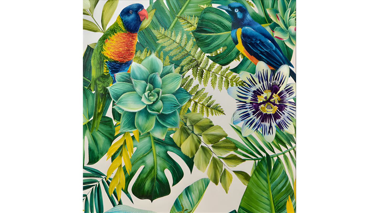 Tropical Luxe Botanical Wallpaper