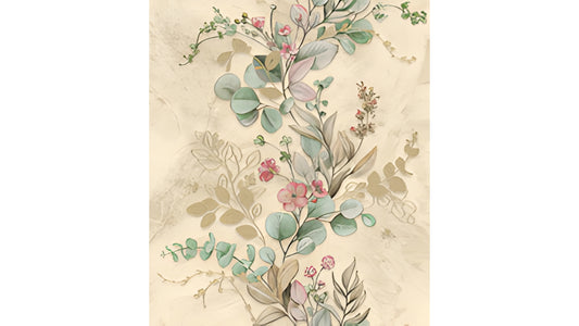 Pastel Botanical Grace Wallpaper