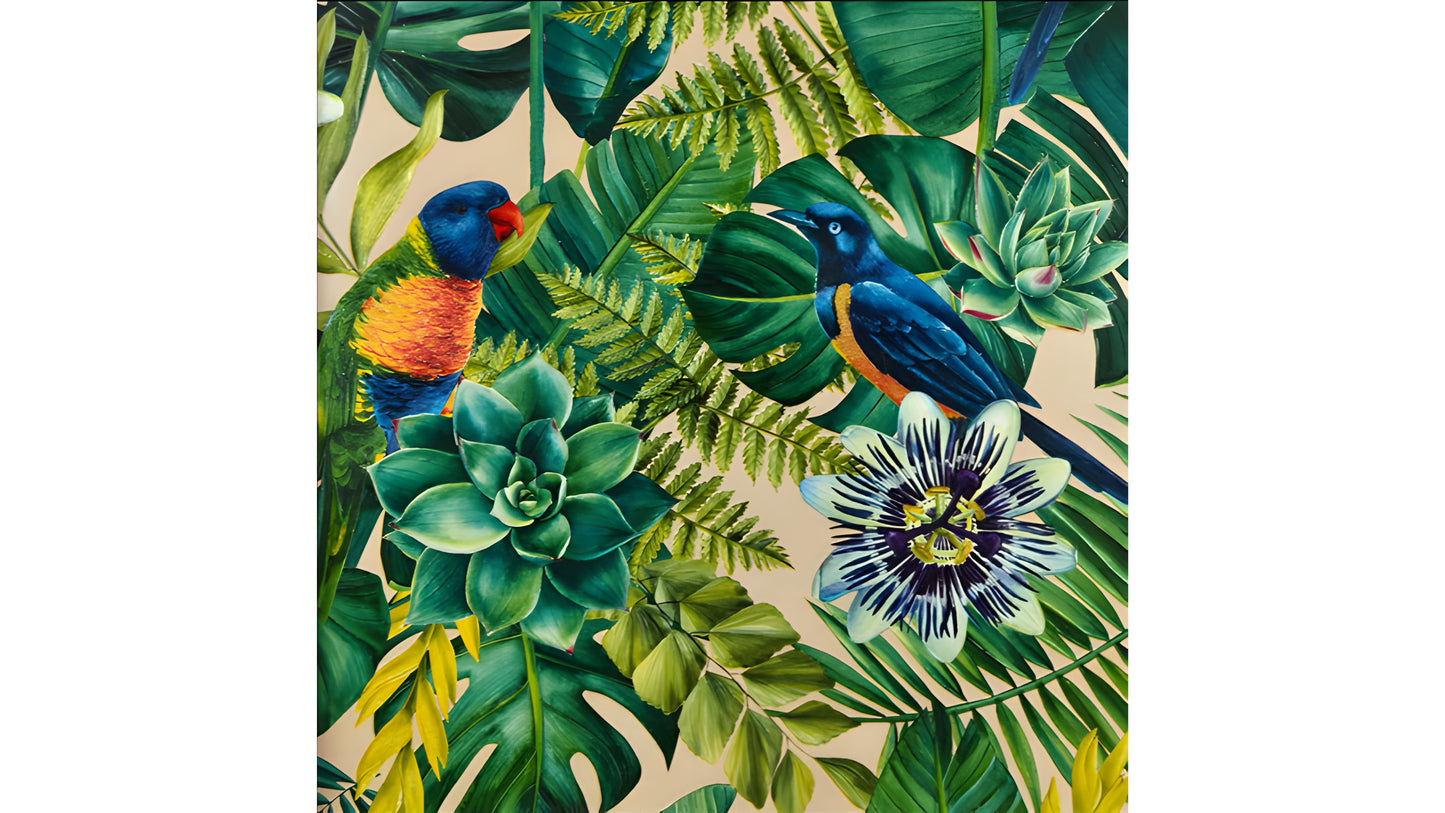 Tropical Luxe Botanical Wallpaper