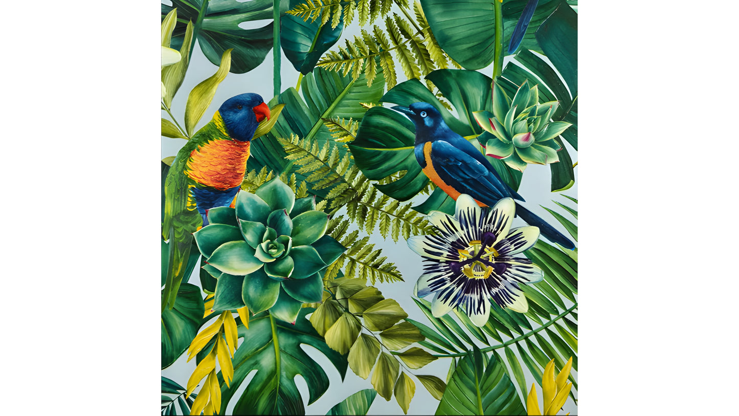 Tropical Luxe Botanical Wallpaper
